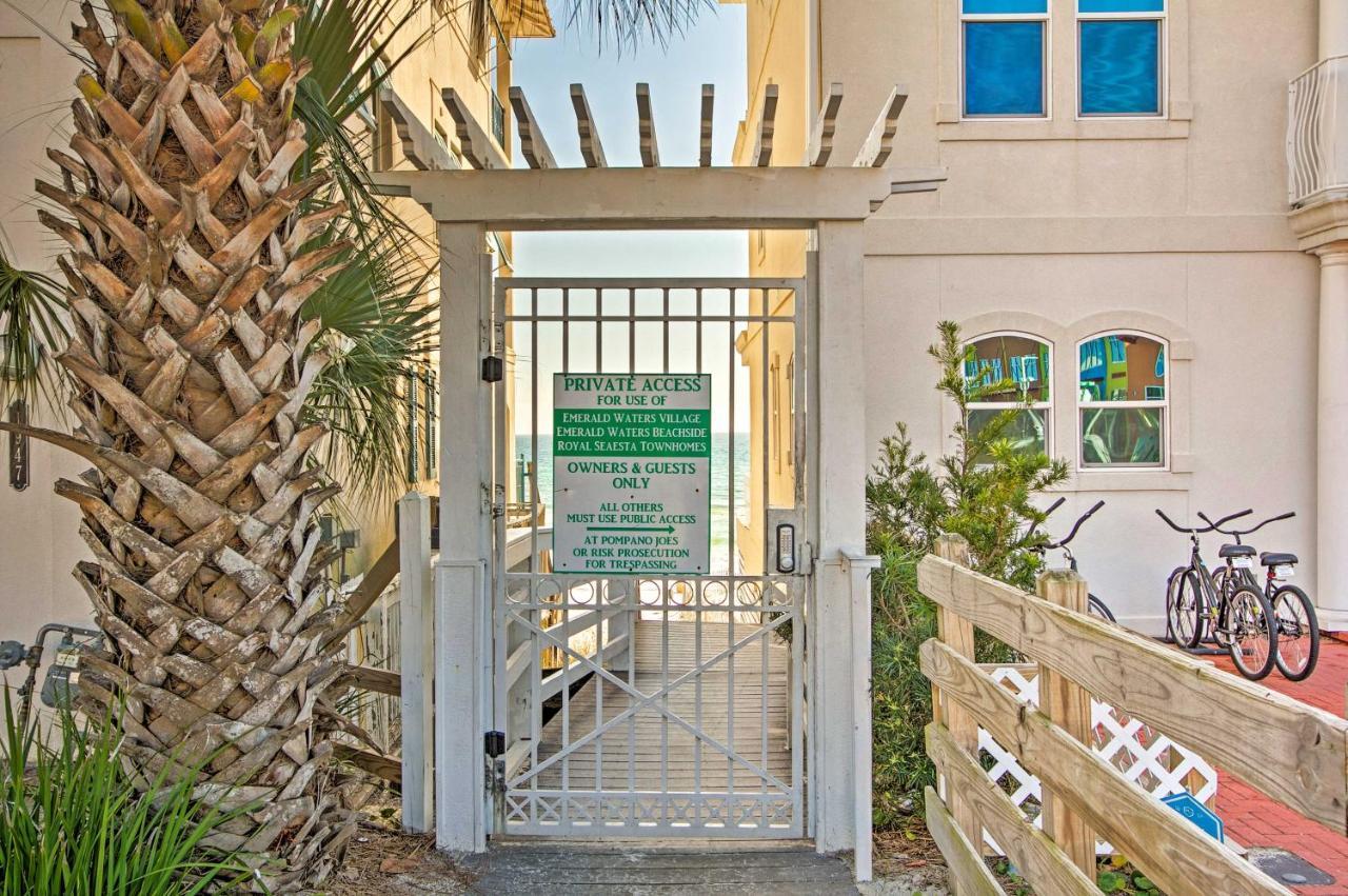 Beautiful Townhome Steps From Miramar Beach! Дестин Екстериор снимка